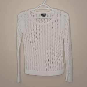 a.n.a White Knit Sweater
